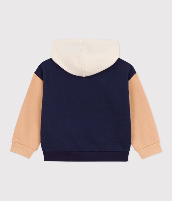 Boys' hooded sweatshirt SMOKING blue/MULTICO white