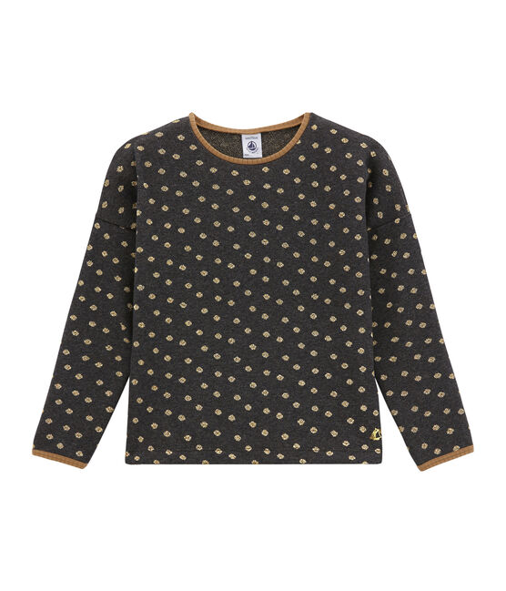 Girl's blouse CITY black/DORE yellow