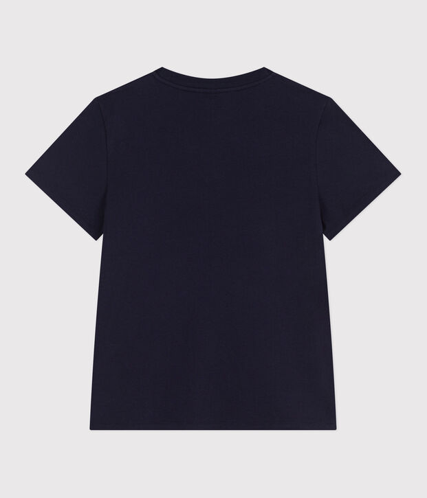 Women's Straight cotton T-Shirt blue