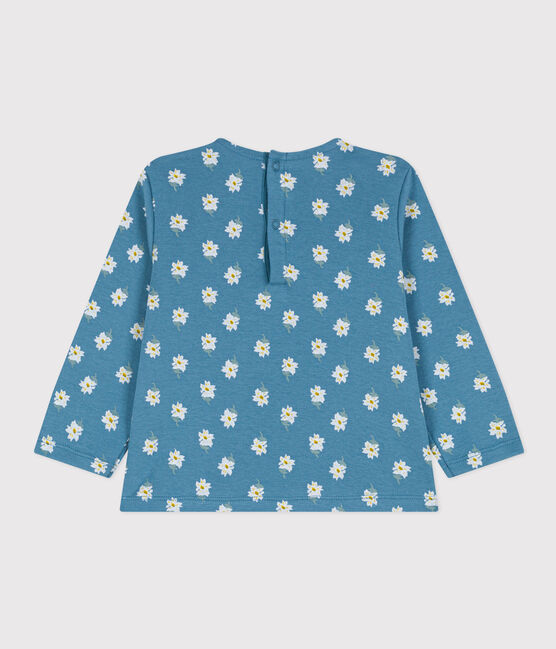 Babies' Long-Sleeved Cotton T-Shirt POLOCHON /MULTICO