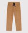 Children's straight corduroy trousers LATTE
