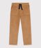 Children's straight corduroy trousers LATTE