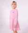 Children's long-sleeved cotton dress BOUDOIR pink/MILK