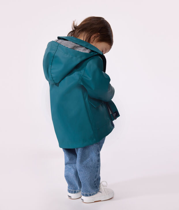 Babies' iconic raincoat green