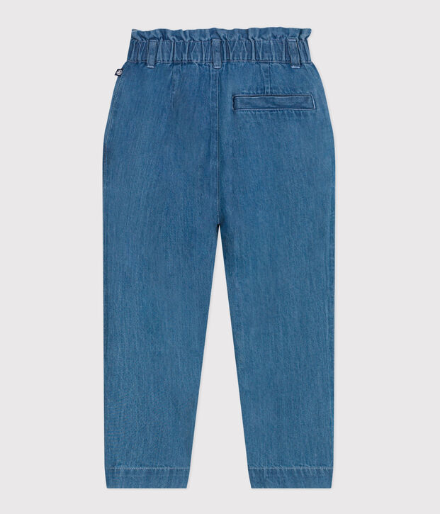Children's denim trousers blue