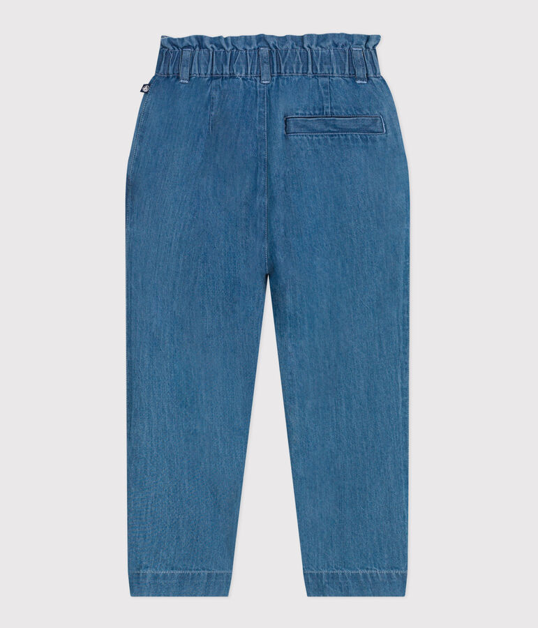 Children's denim trousers blue
