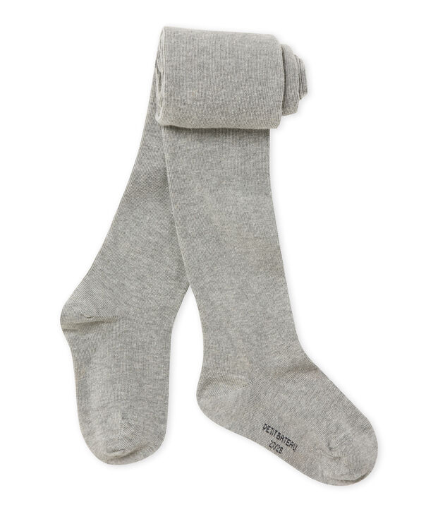 Girl's tights grey