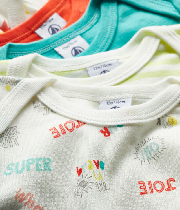 Baby Boys' Short-Sleeved Bodysuit - 5-Piece Set multicolor