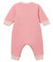Baby Boys' Tube-Knit Footless Sleepsuit CHEEK pink/MARSHMALLOW white