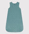 Velour 2 TOG sleeping bag BRUT blue/MARSHMALLOW white