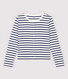 Women's Striped Linen and Cotton Blend Cardigan