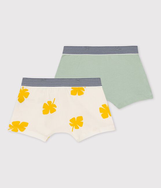 Boys' Palm Tree Print Cotton Boxer Shorts - 2-Pack variante 1