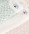 Babies' short-sleeved floral cotton bodies - 3-pack variante 1