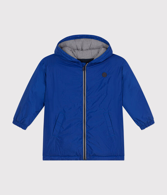 Boys' warm windbreaker CALVIN blue