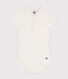 Babies' Short-Sleeved Cotton Bodysuit with Polo Shirt Collar