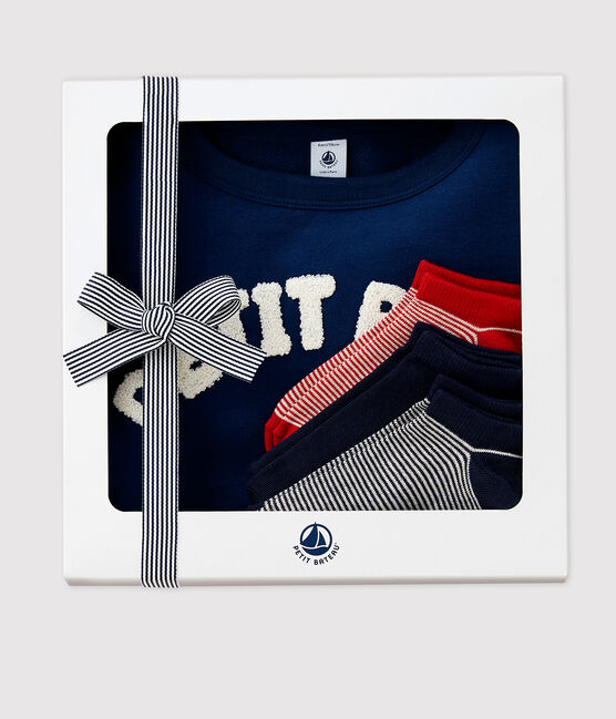 Boys' Sweatshirt and Socks Gift Set variante 1