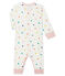 Baby Girls' Footless Ribbed Sleepsuit MARSHMALLOW white/MULTICO CN