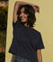 Women's Boxy Cotton T-Shirt SMOKING blue
