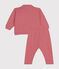 Babies' sweatshirt and trousers set ROSEWOOD pink