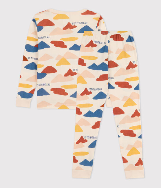 Unisex Snugfit Cotton Pyjamas AVALANCHE white/MULTICO