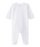 Baby's sleepsuit ECUME white