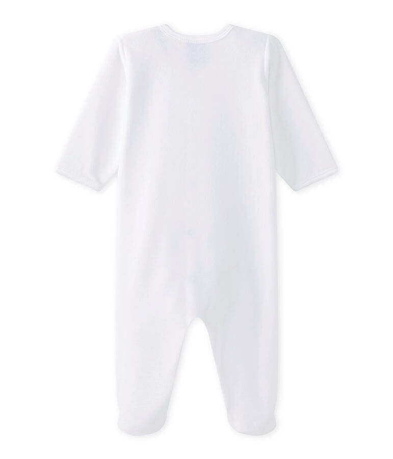 Baby's sleepsuit white