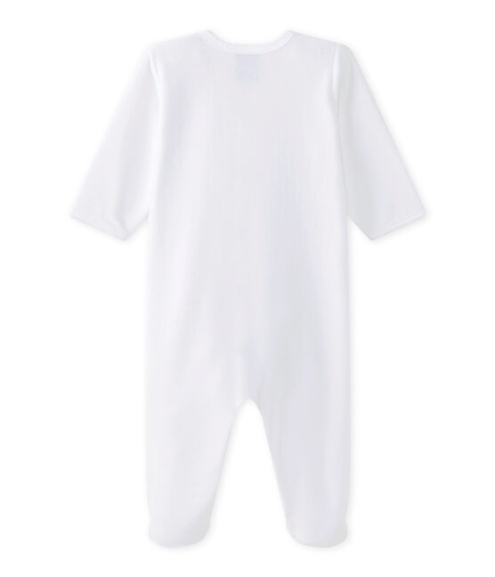 Baby's sleepsuit ECUME white