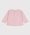 Babies' Petit Bateau vintage motif cotton sweatshirt JOLI pink