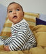 Babies' tube-knit pyjamas