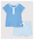 Babies' Blue Organic Cotton Clothing - 2-Pack
