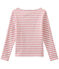 Iconic breton MARSHMALLOW white/PETAL pink