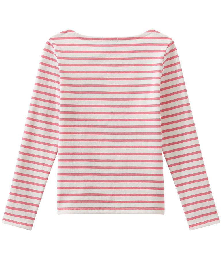Iconic breton white/pink