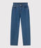 Women's straight denim trousers DENIM MOYEN blue