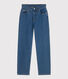 Women's straight denim trousers