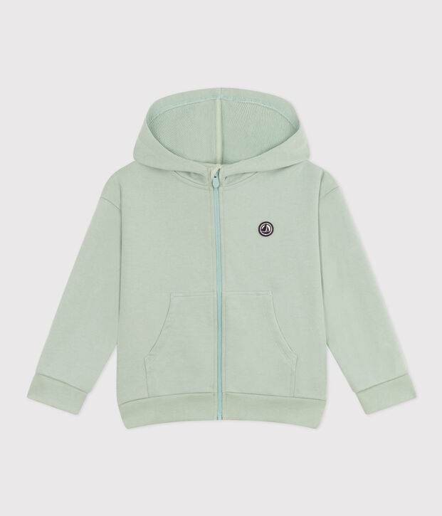 Boys' Fleece Zip-up Hoodie green