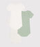 Babies' Short-sleeved Cotton Bodysuits - 3-Pack variante 1