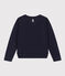 Women's Fleece Sweatshirt SMOKING blue