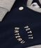 Babies' Fleece Baseball Jacket SMOKING blue/CHATON