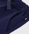 Children's Bermuda shorts in plain cotton SOIR blue