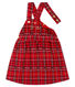 Baby Girls' Checked Dungarees/Dress