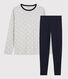 Boys' Star Print Cotton Pyjamas