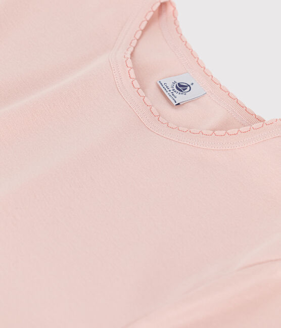 Women's Iconic Cocotte Stitch Cotton T-Shirt SALINE pink