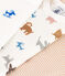 Babies' Short-Sleeved Dog Themed Cotton Bodysuits - 3-Pack variante 1