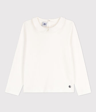 Girls' Long-Sleeved Cotton T-Shirt