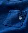 Babies' Plain Short-Sleeved Jersey T-Shirt MEDIEVAL blue
