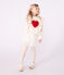 Children's printed cotton sweatshirt MILK Ecru