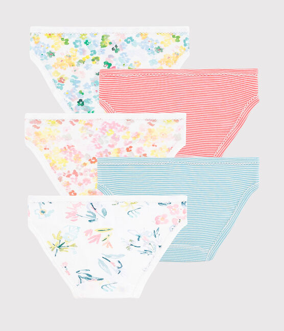 Girls' Floral Knickers - 5-Pack variante 1