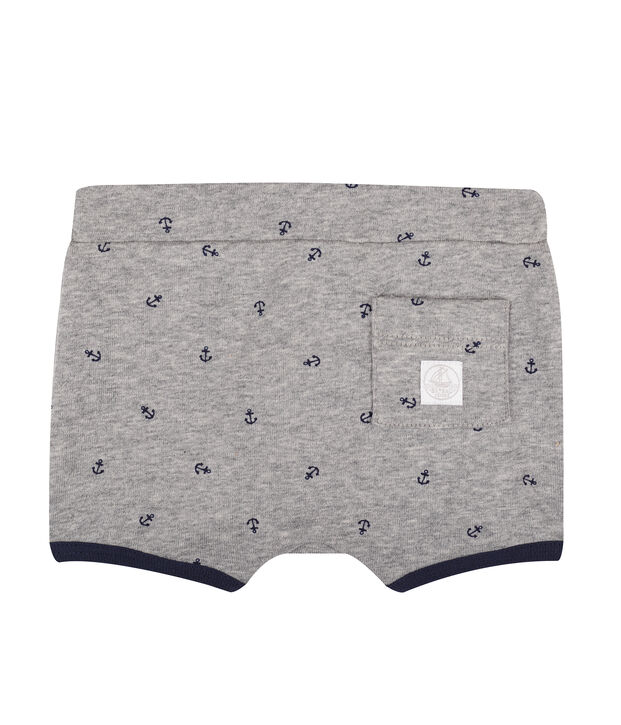 Baby boys' printed Shorts grey/blue