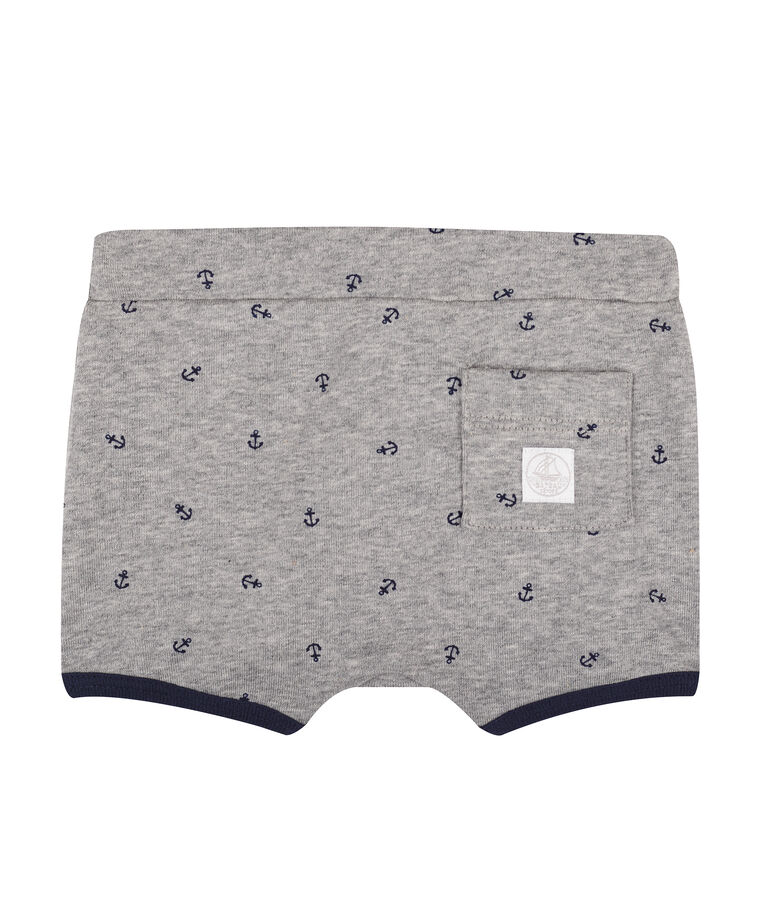 Baby boys' printed Shorts grey/blue