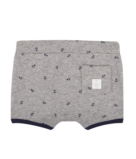 Baby boys' printed Shorts SUBWAY grey/SMOKING blue